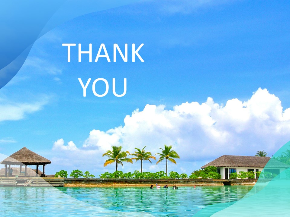 PPT Design Free Download Summer Resort