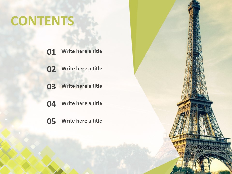 The Eiffel Tower - PowerPoint Download Free