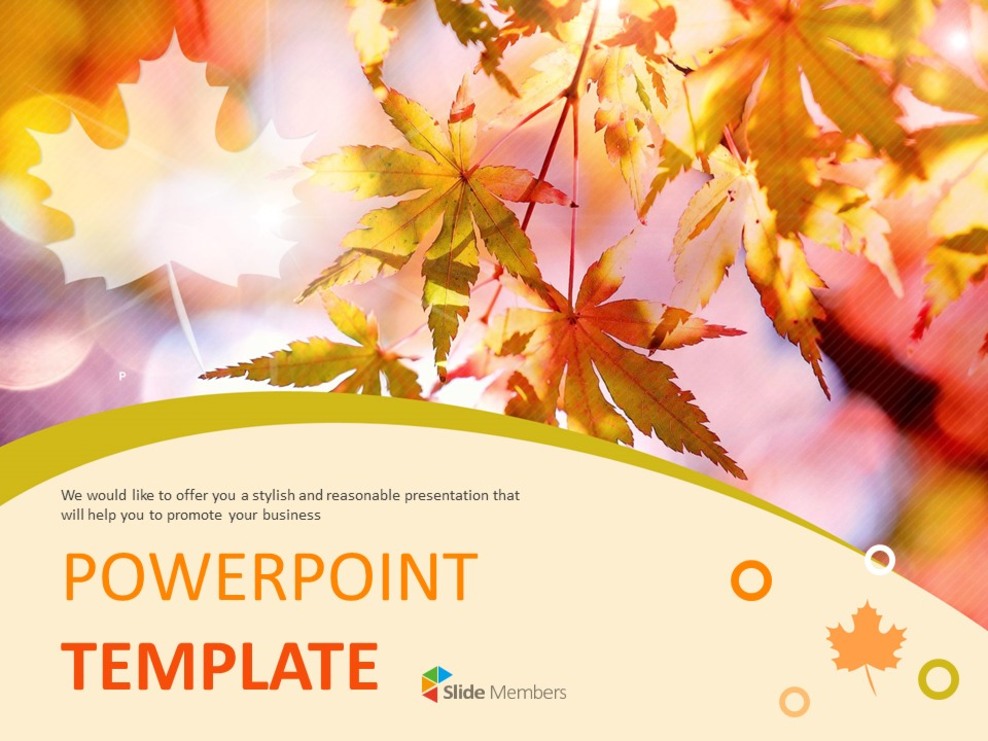 Maple Tree - Free Business PowerPoint Templates_01
