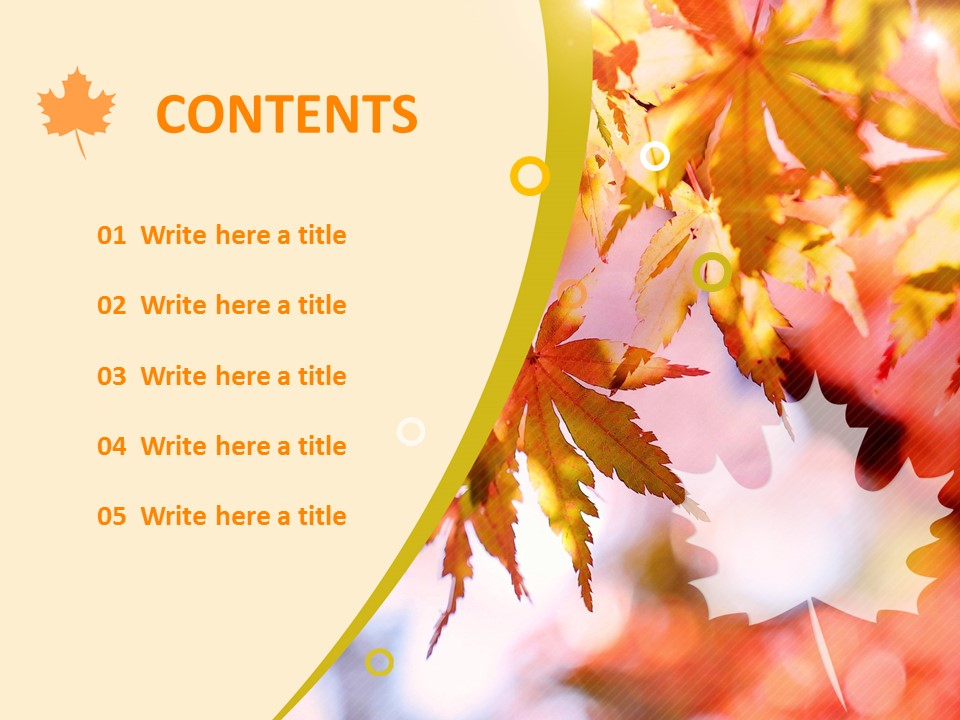 Maple Tree - Free Business PowerPoint Templates_02
