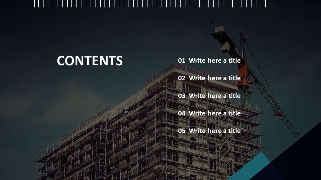Building Construction - PowerPoint Images Free Download