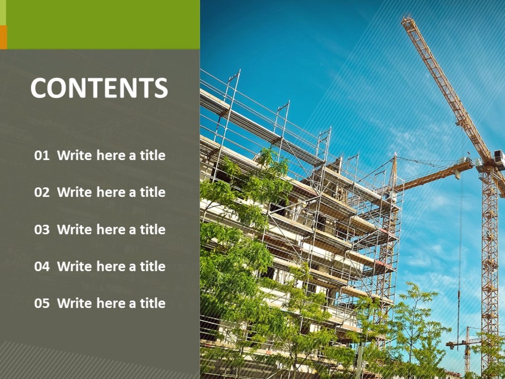 PowerPoint Images Free Download - Building Construction