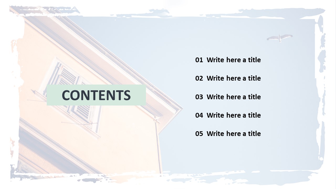 简单的架构 - PPT模板免费_02