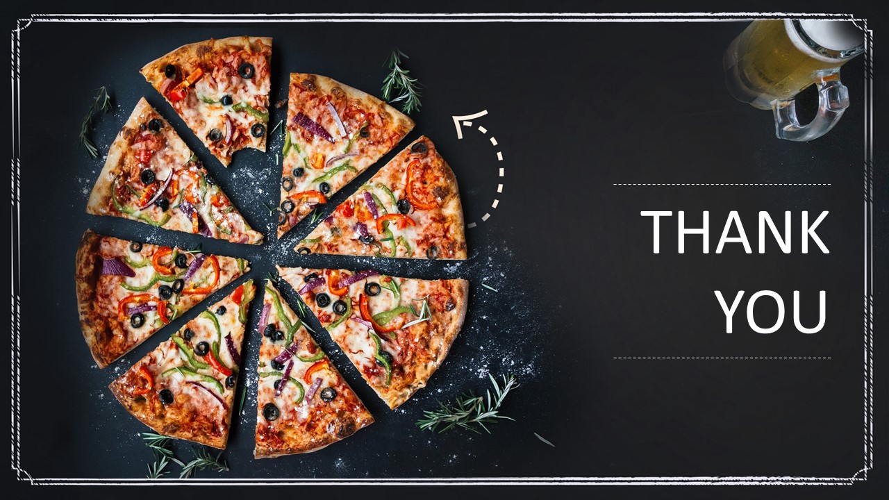 Baking a Pizza Free PowerPoint Template Download