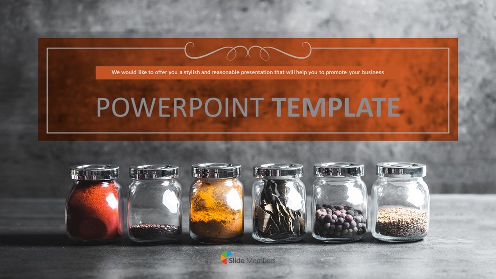Free PPT Sample Various Spices