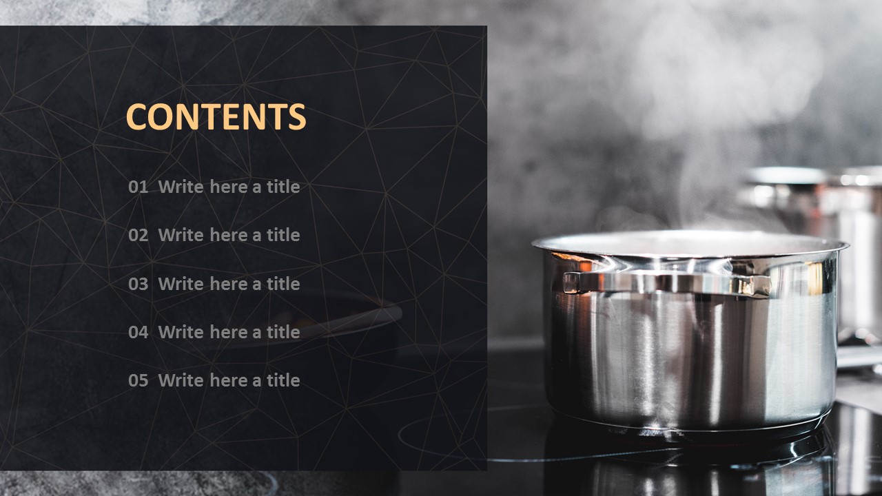 Utensili da cucina - Download gratuito di PPT_02