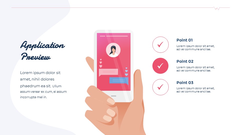 Love Match Application Google Slides Themes for Presentations
