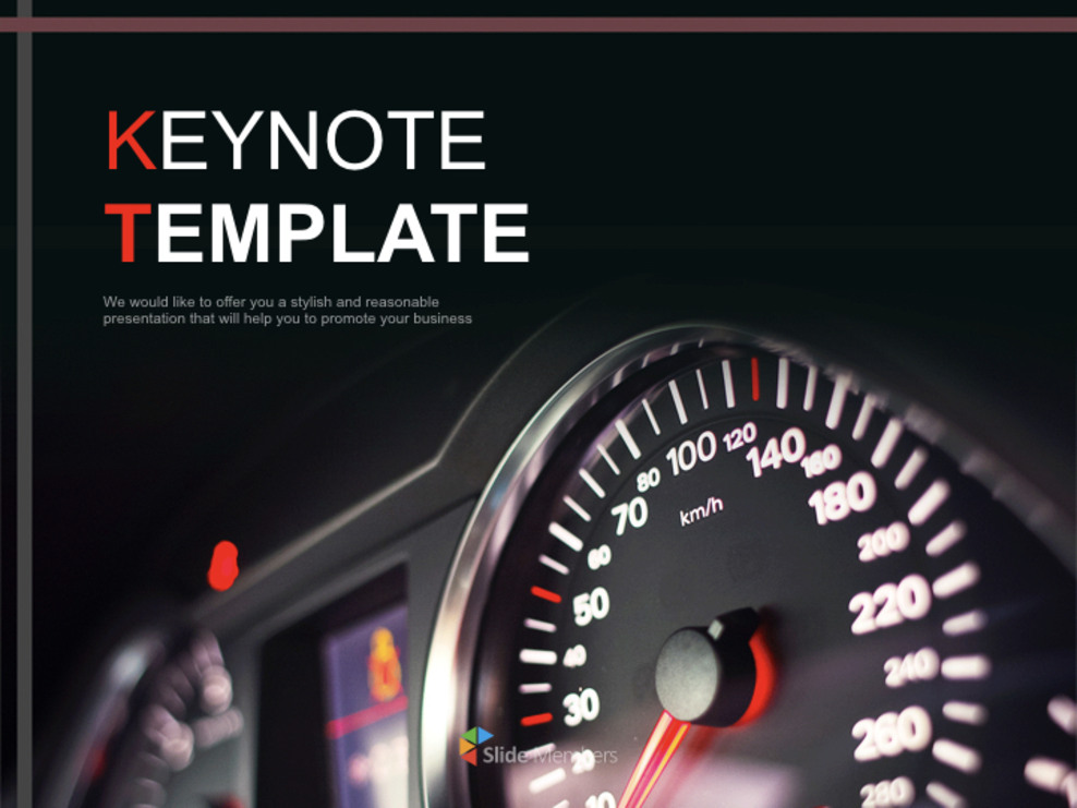Keynote Images Free Download - Car Speedometer_01