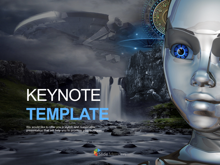Free Business Keynote Templates Science Fiction
