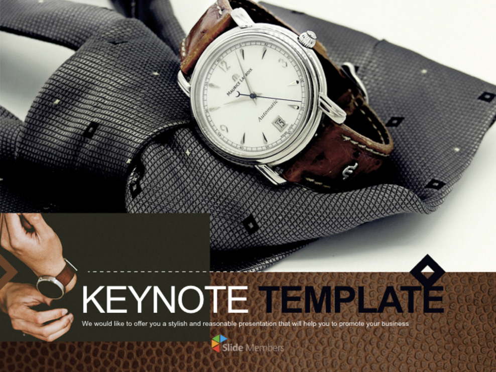 Keynote Free - Ties and Clocks_01