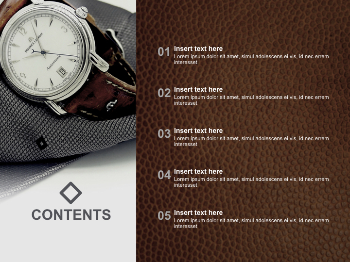 Keynote Free - Ties and Clocks_02