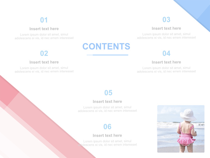 Kids and Beach - Keynote Images Free Download_02