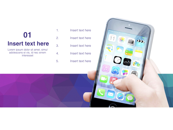 Smartphone Application - Free Presentation Template