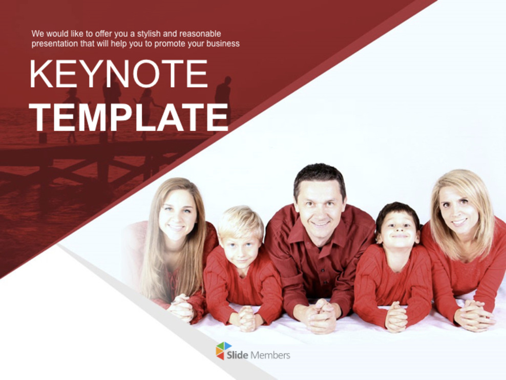 Keynote Template Free Download - Happy Family_01