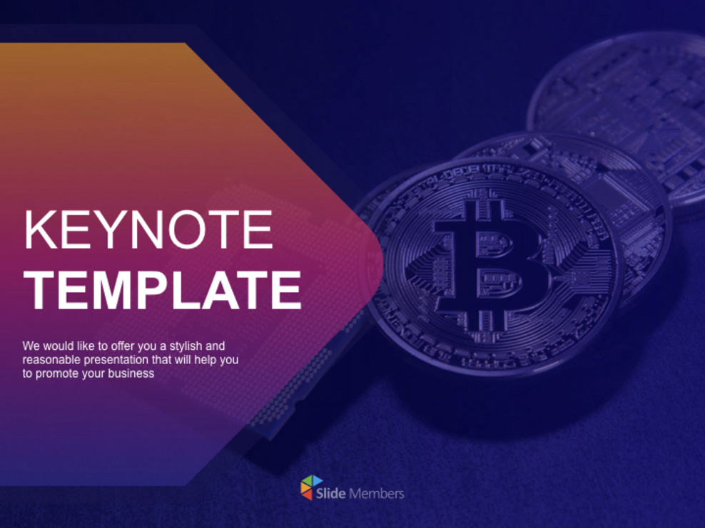 Free Presentation Template - Virtual Currency|Keynote|Slides