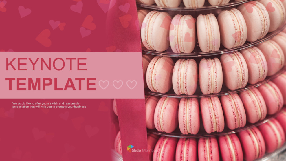 Macaron Display - Free Professional Keynote Templates_01