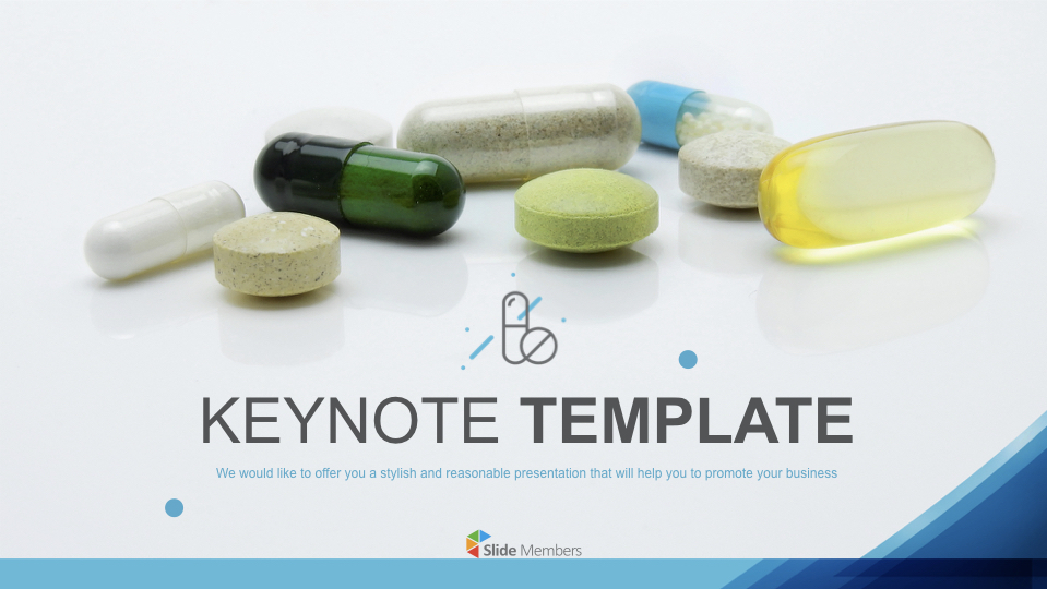 さまざまな薬 無料のビジネスキーノートのテンプレート さまざまな薬 無料のビジネスキーノートのテンプレート