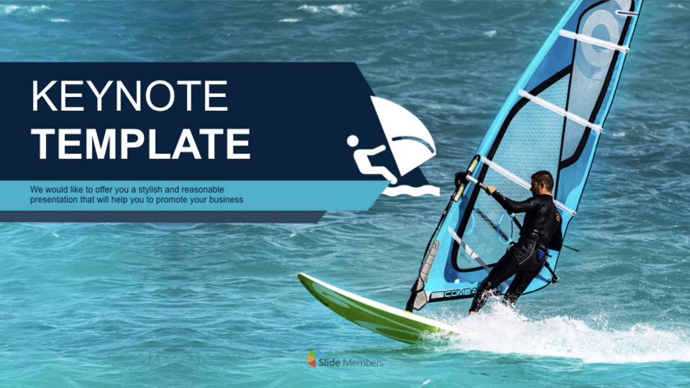 Keynote Template Free - Yacht Leisure_01
