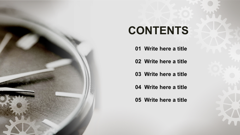 Keynote Templates Free Download - Clockwork_02