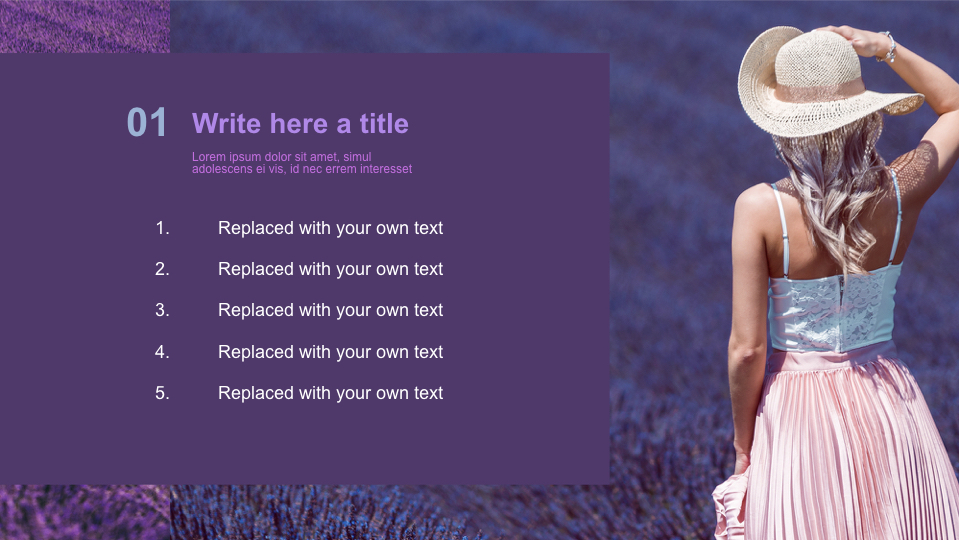 Lavender Field - Free Presentation Templates_03