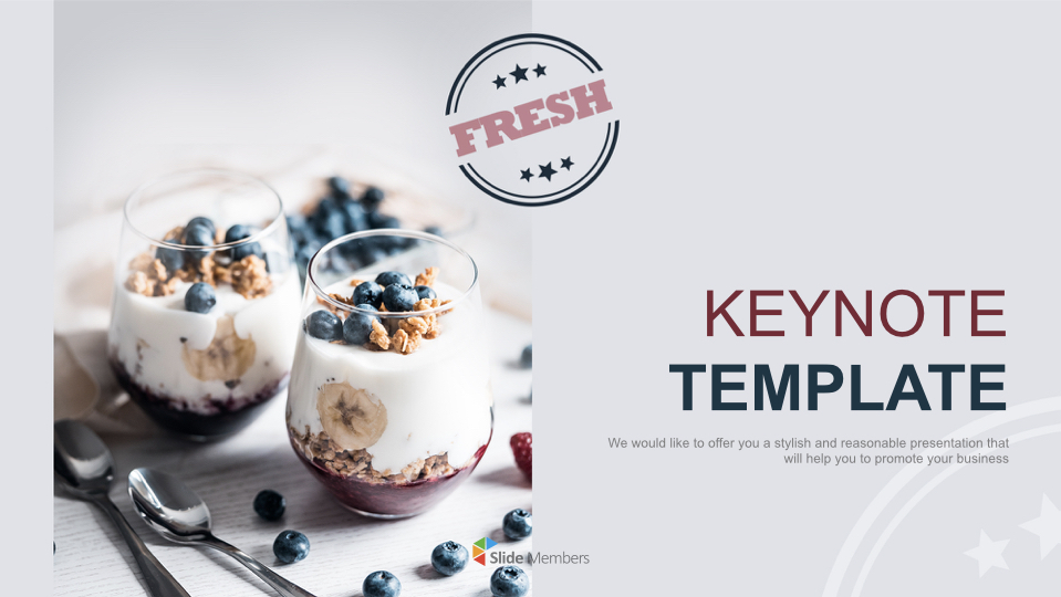 ミューズリーヨーグルト 無料の専門家のキーノートのテンプレート ミューズリーヨーグルト 無料の専門家のキーノートのテンプレート
