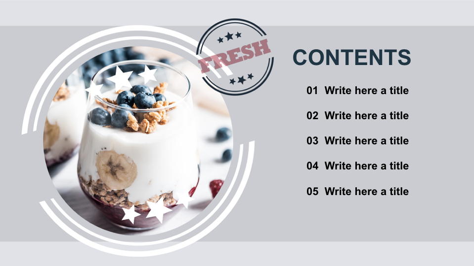 ミューズリーヨーグルト 無料の専門家のキーノートのテンプレート ミューズリーヨーグルト 無料の専門家のキーノートのテンプレート