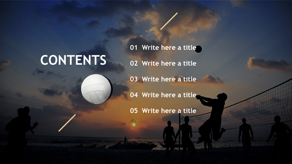 Keynote Images Free Download - Woman Volleyball_02