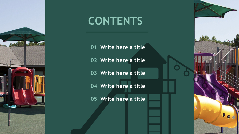 Kids and Playground - Keynote Template Free Download_02