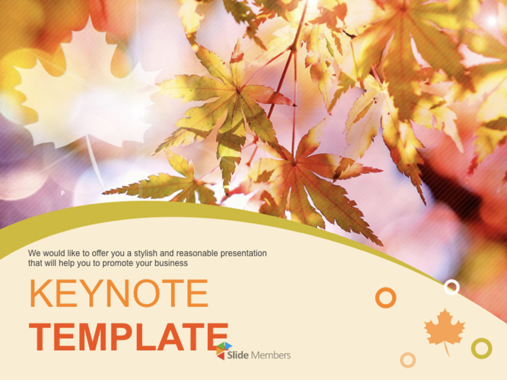 Maple Tree - Free Business Keynote Templates_01