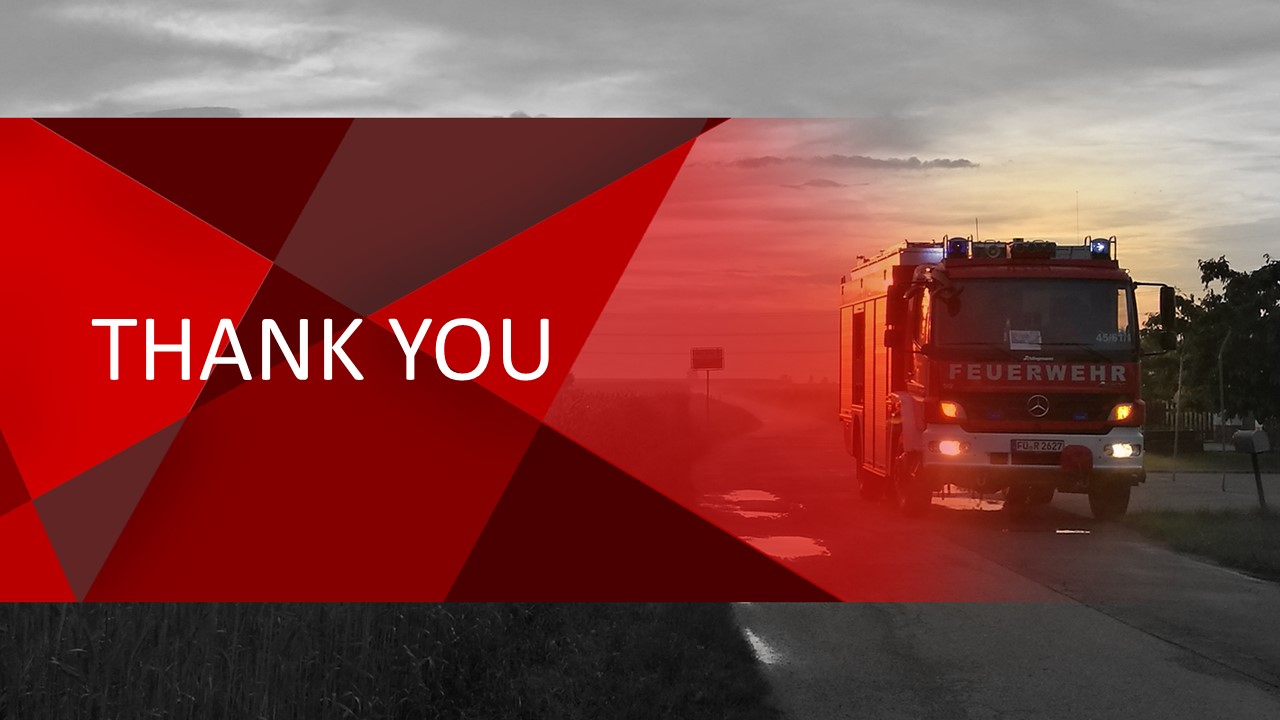 A Fire Engine - Free Presentation Templates