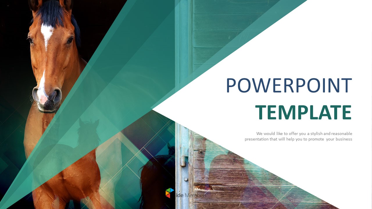 Free Google Slides Templates Horse Riding Club