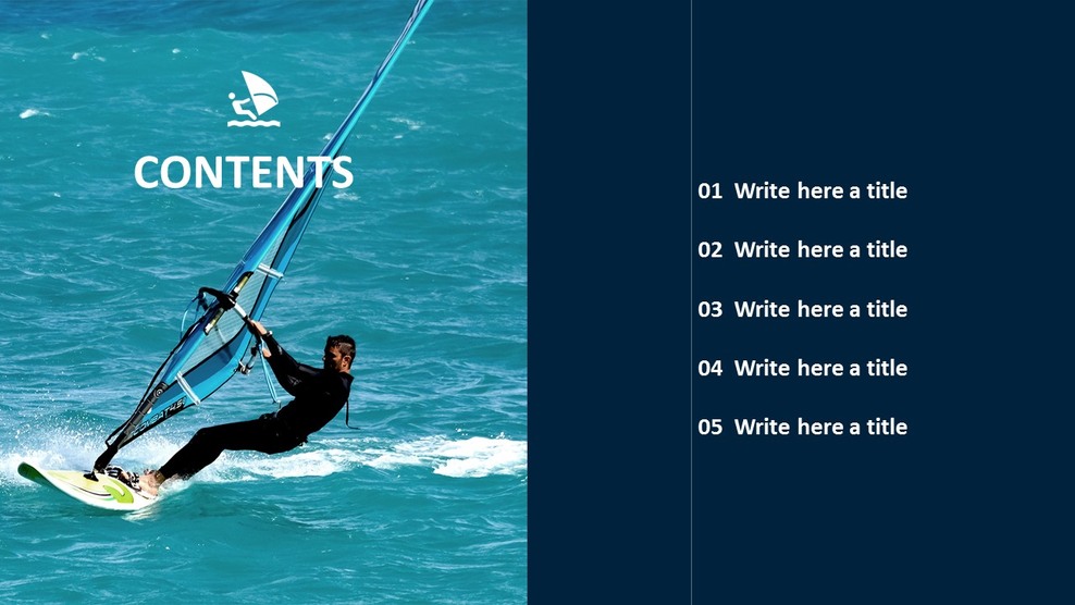 Free Professional Google Slides Templates Yacht Leisure