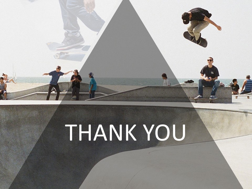 Skate Board Google Slides Template Free Download