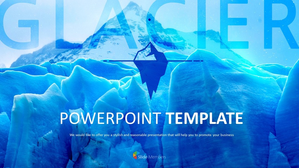 Free Google Slides - Glacier