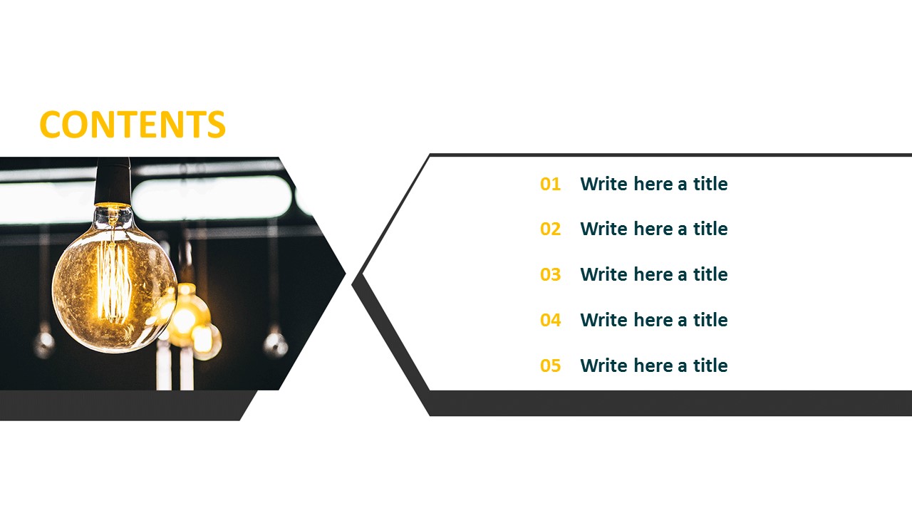 Lightbulb - Google Slides Template Free Download_02