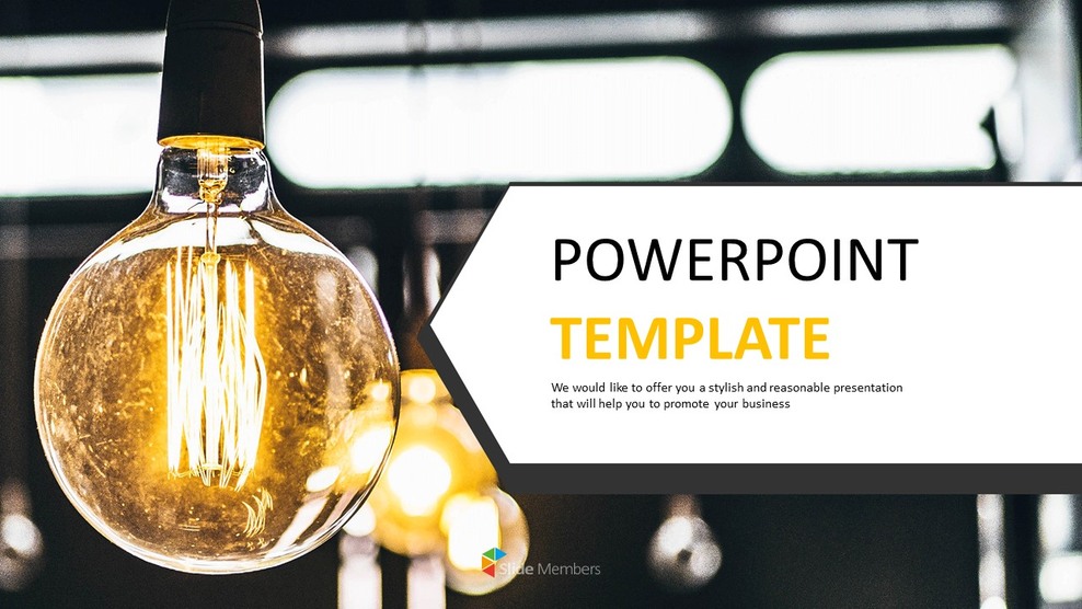 Lightbulb - Google Slides Template Free Download_01