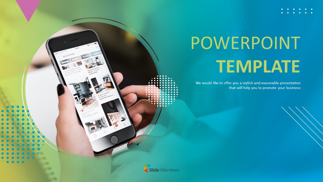 スマートフォンの使い方 無料のgoogleスライドテンプレート