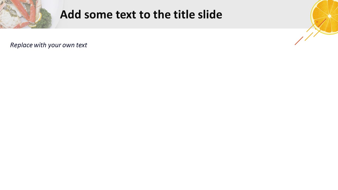 Free Business Google Slides Templates Snow Crab