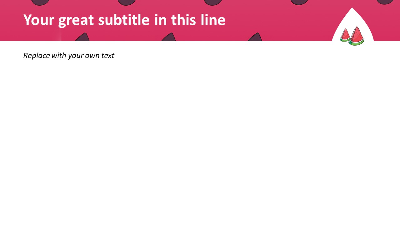 無料のgoogleスライドのデザインテンプレート スイカイラストレーター 無料のgoogleスライドのデザインテンプレート スイカイラストレーター