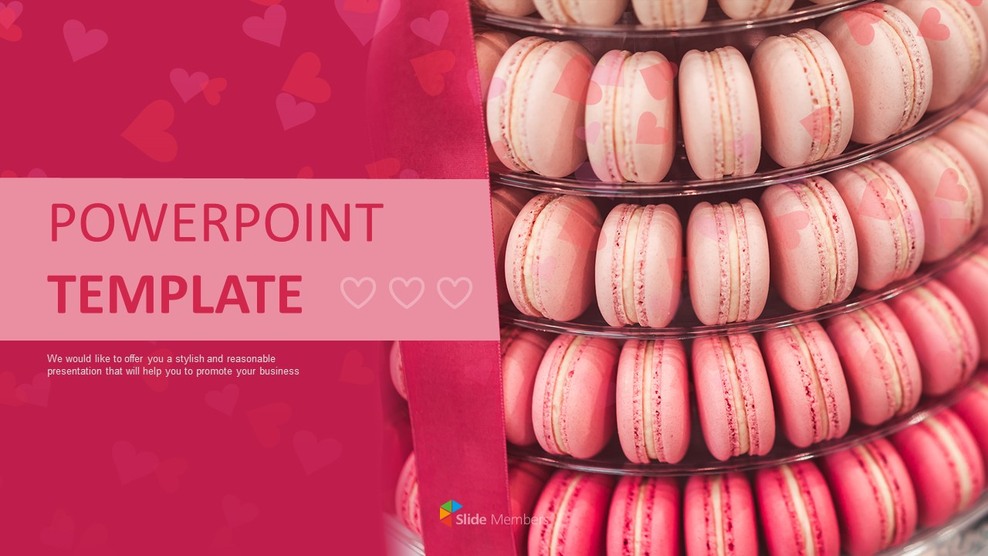 Macaron Display - Google Slides online Free_01