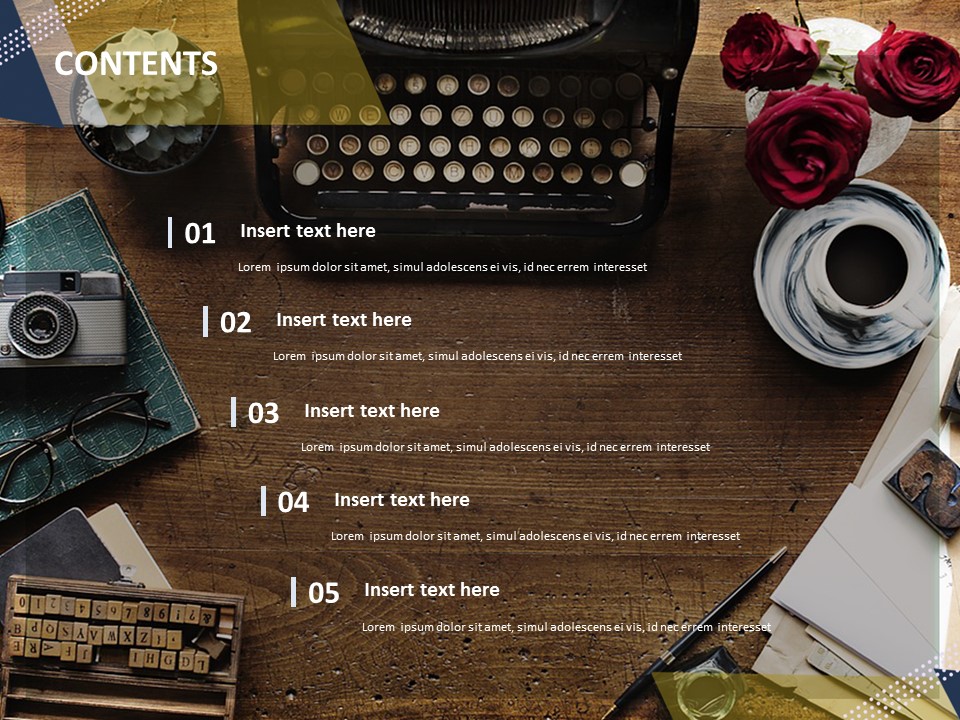 Analog Typewriter Google Slides Images Free Download