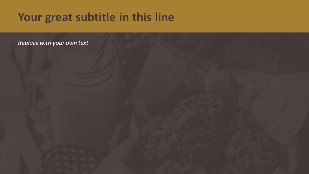 Google Slides Free Cookies and Milk