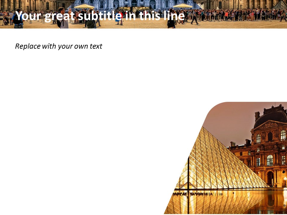 The Louvre Museum Free Google Slides Template Design