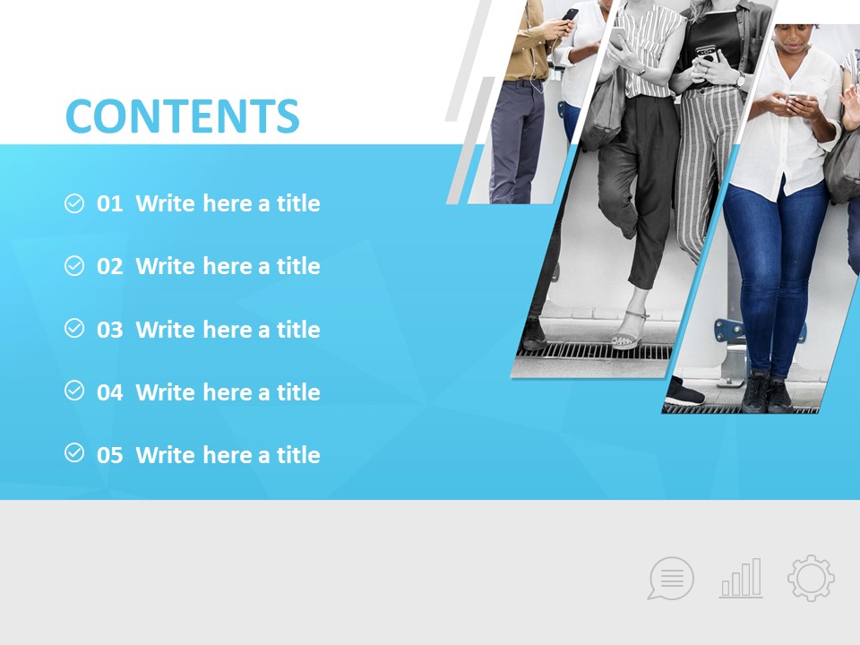 Business Man - Free Google Slides Template Design