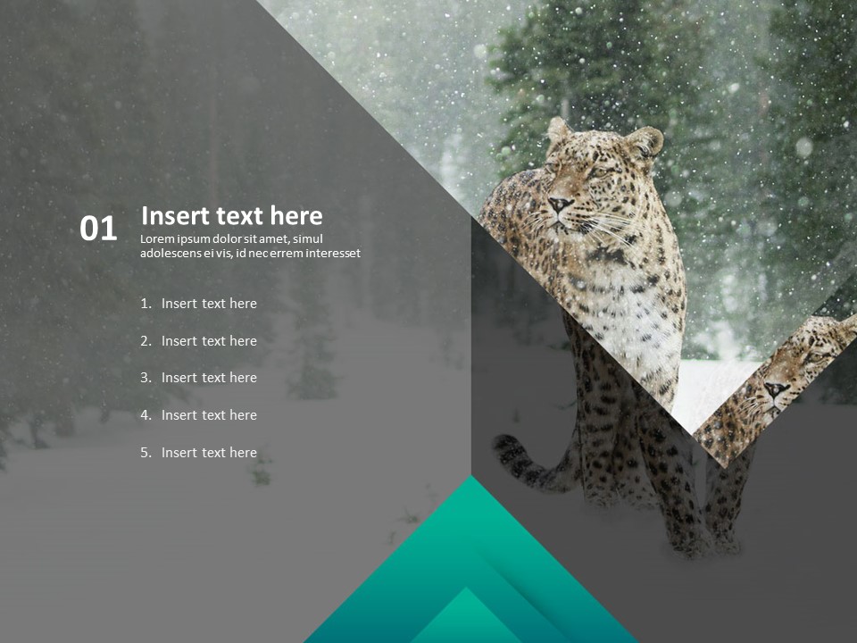 Modelli di diapositive Google Business GRATUITO - Leopardo_03