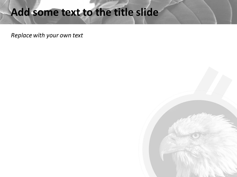 Free Google Slides Backgrounds - Eagle Theme