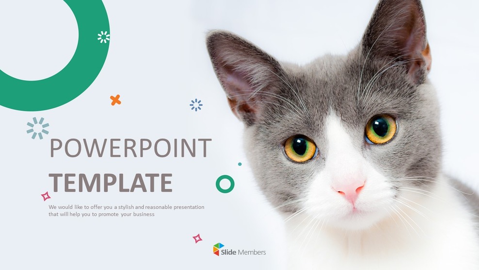 Google slides online free kitty