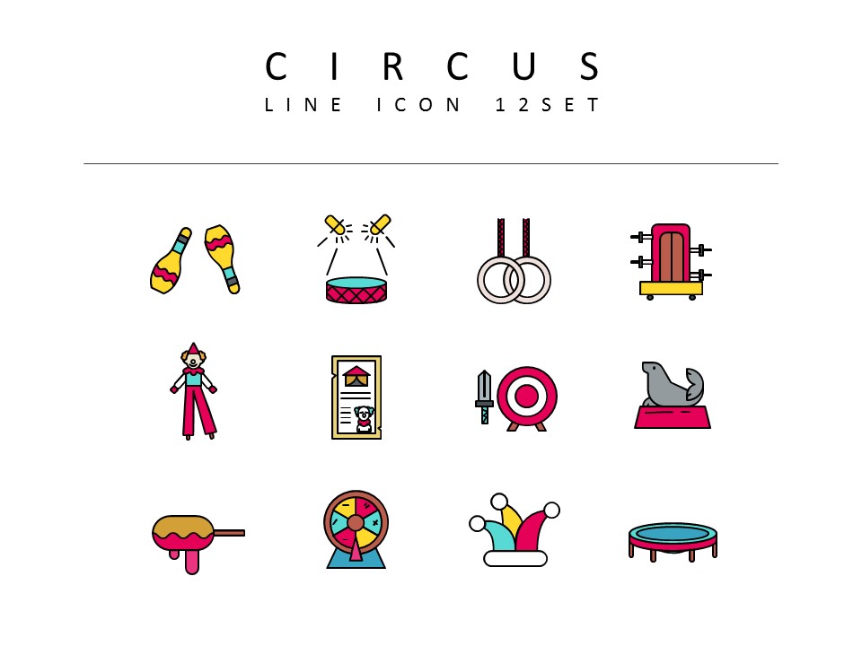 马戏团 矢量艺术_03