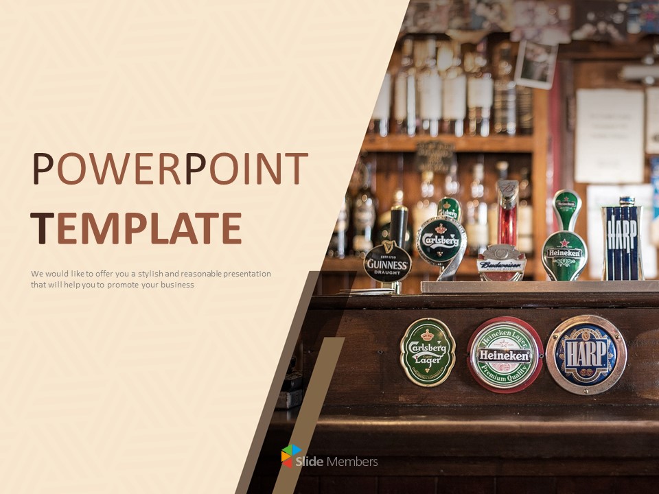 Beers of the World Free Powerpoint Template