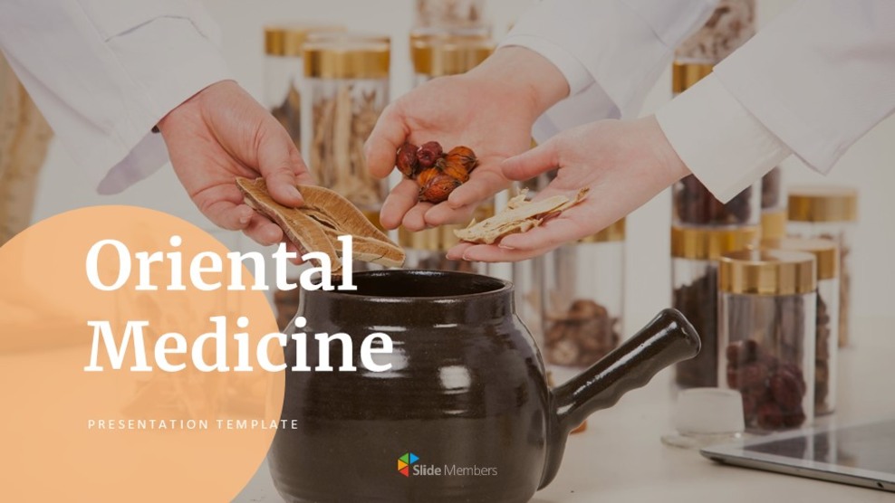 Oriental Medicine Simple Google Slides Templates_01